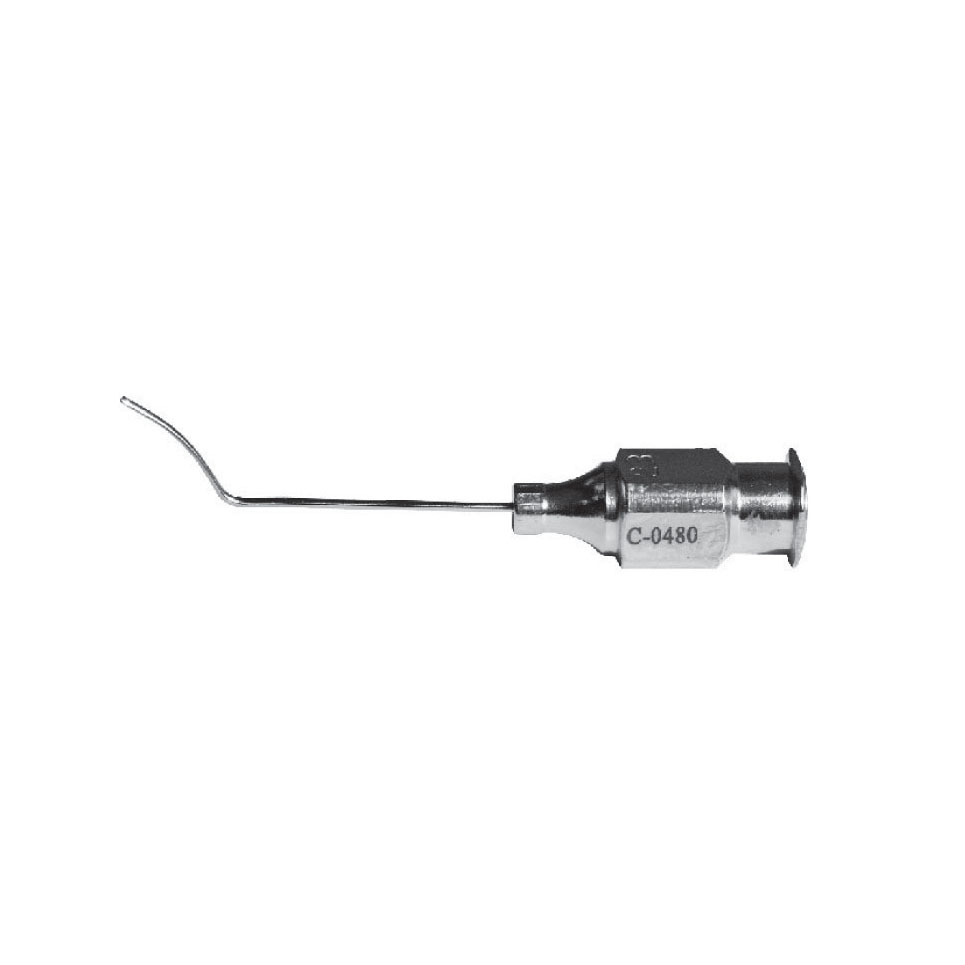 C-0480 Cánula de acero inoxidable