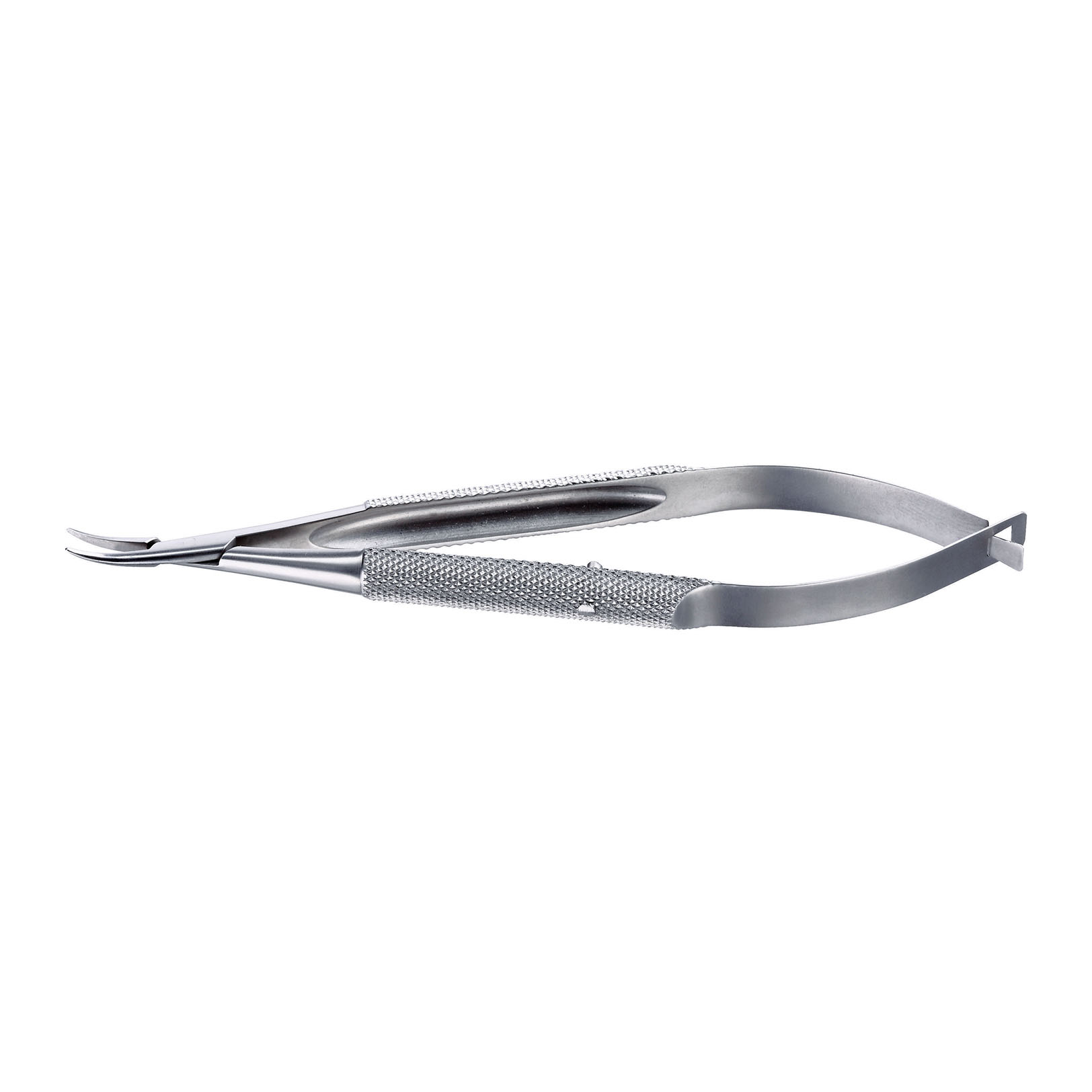 Portaagujas Mini Barraquer de acero inoxidable IF-6012